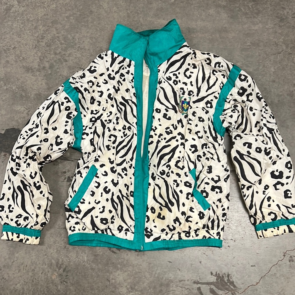Royal Vintage zebra track jacket